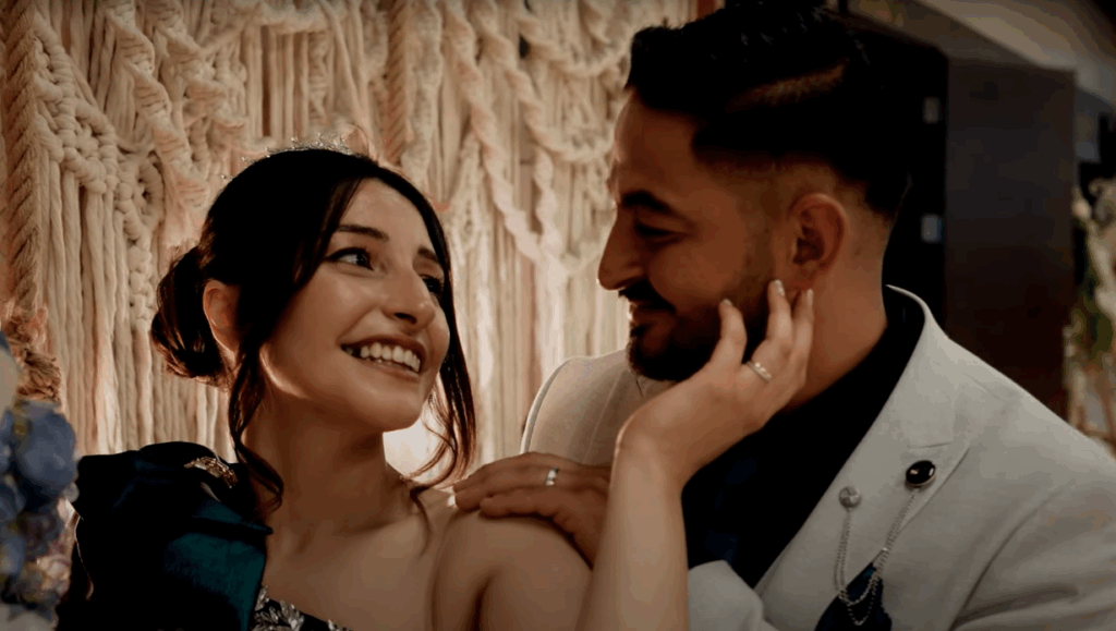 Kübra ile Harun"un Isparta Akasya Davet Evi"n deki kız isteme töreni.