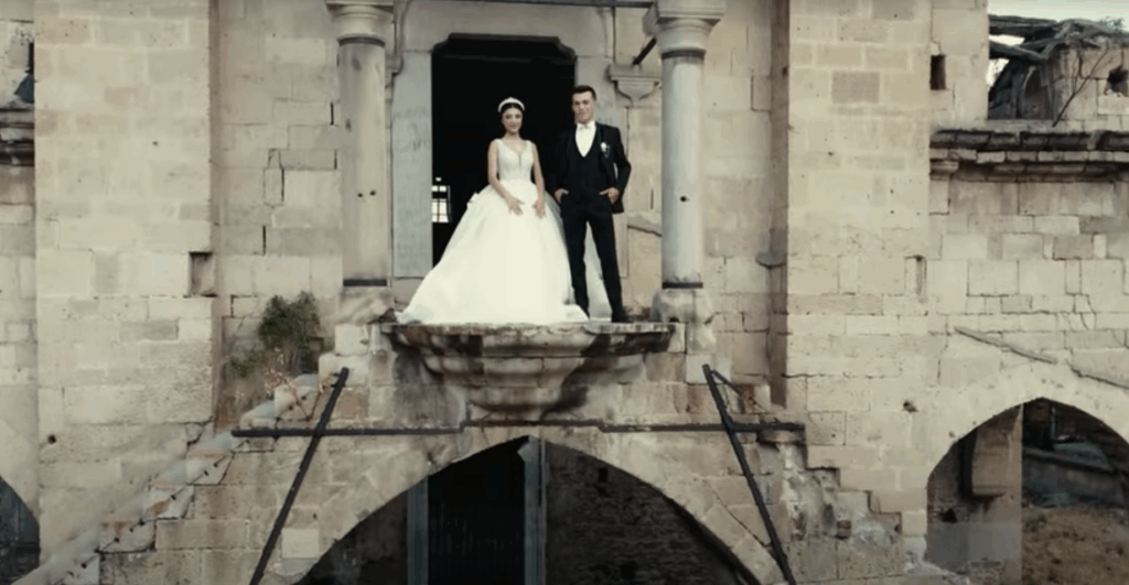 Dilan ile Bedirhan"ın Isparta Bezirgan Şelalesi"n de düğün clip"i